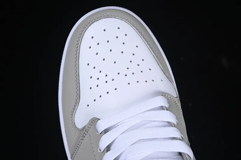 All categories Air Jordan Jordan series basketball shoes Air Jordan 1 Mid Air Jordan 1 Mid AJ1 Joe 1 white gray mid-top cultural and casual sneakers HF3193-100
